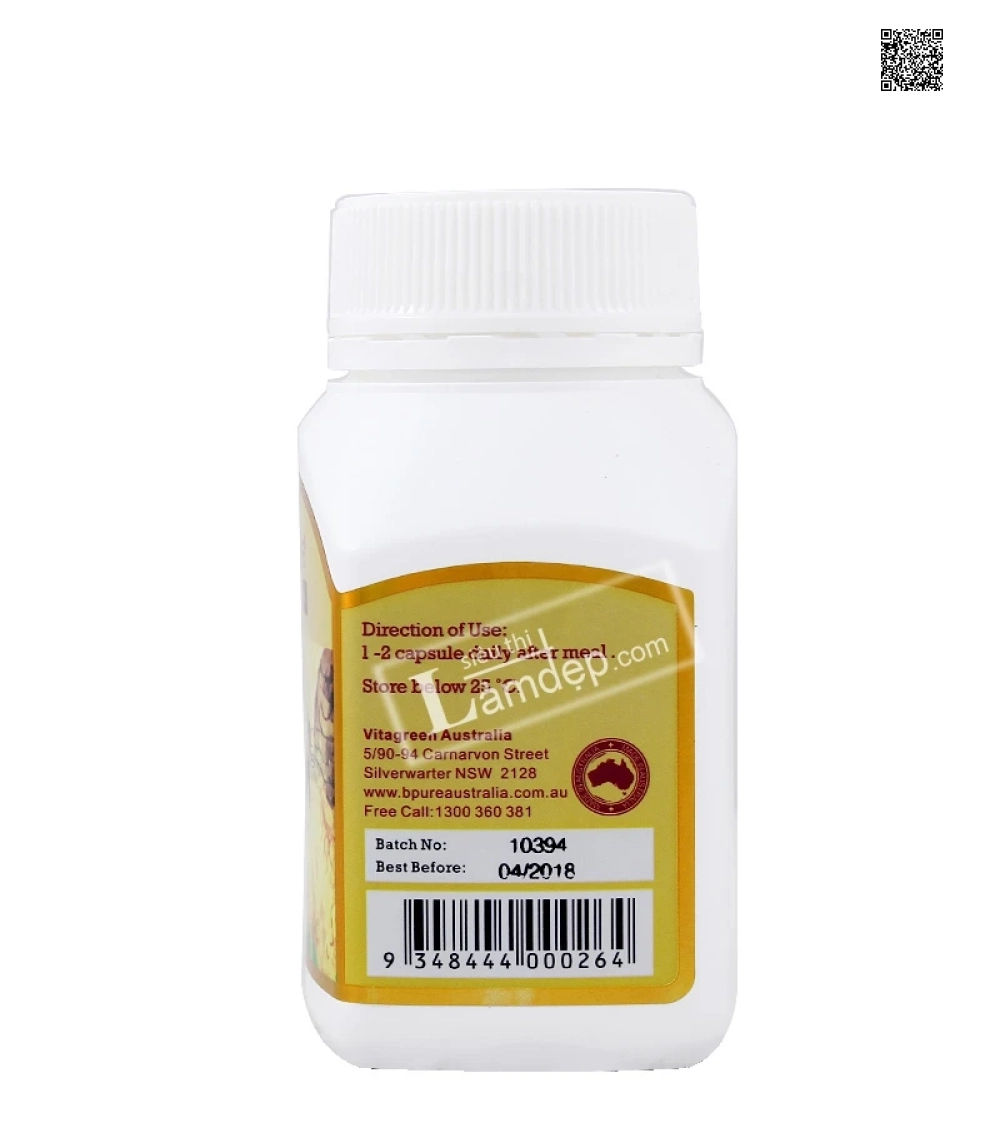 Sữa Ong Chúa Vitatree Super Royal Jelly (1600mg x 100 Viên)
