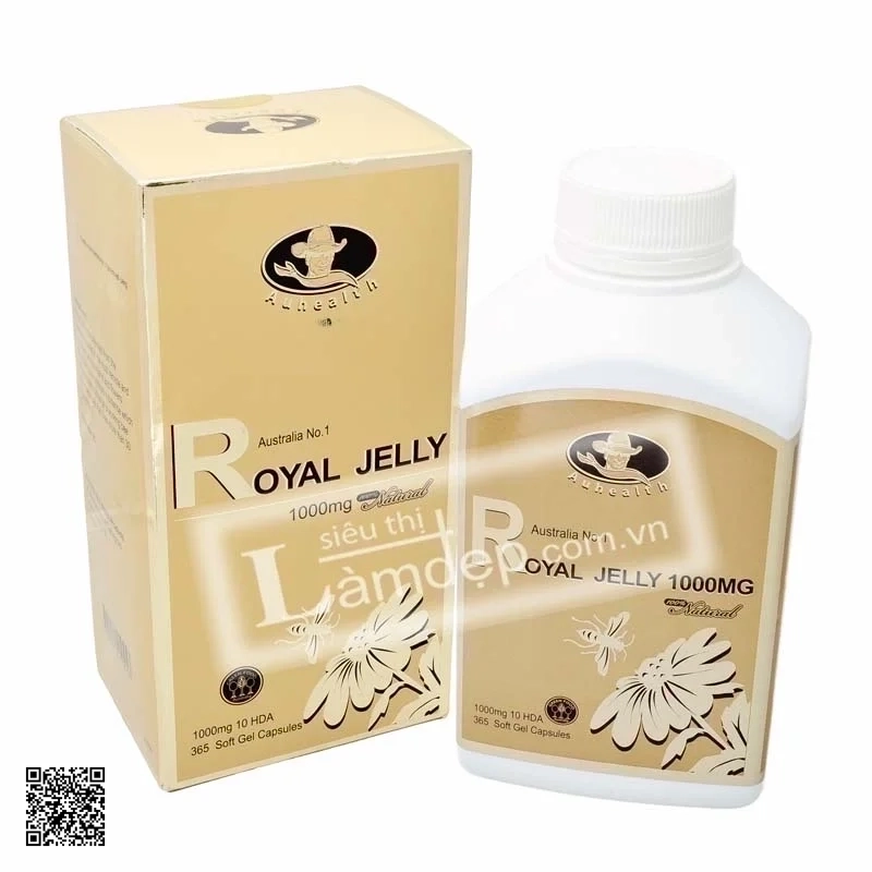 Sữa Ong Chúa Auhealth (1000mg x 365 Viên)