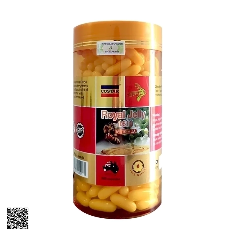 Costar Royal Jelly 1610mg Sữa Ong Chúa Úc (365 Viên)
