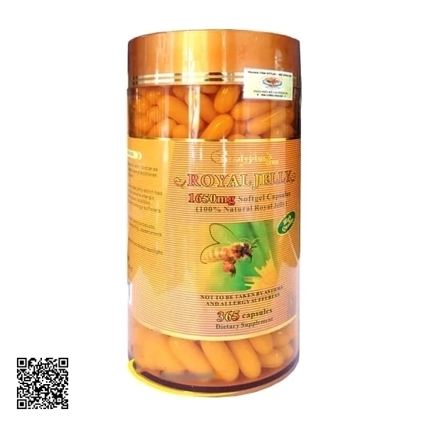Sữa Ong Chúa Naro Royal Jelly 1650mg 365 Viên