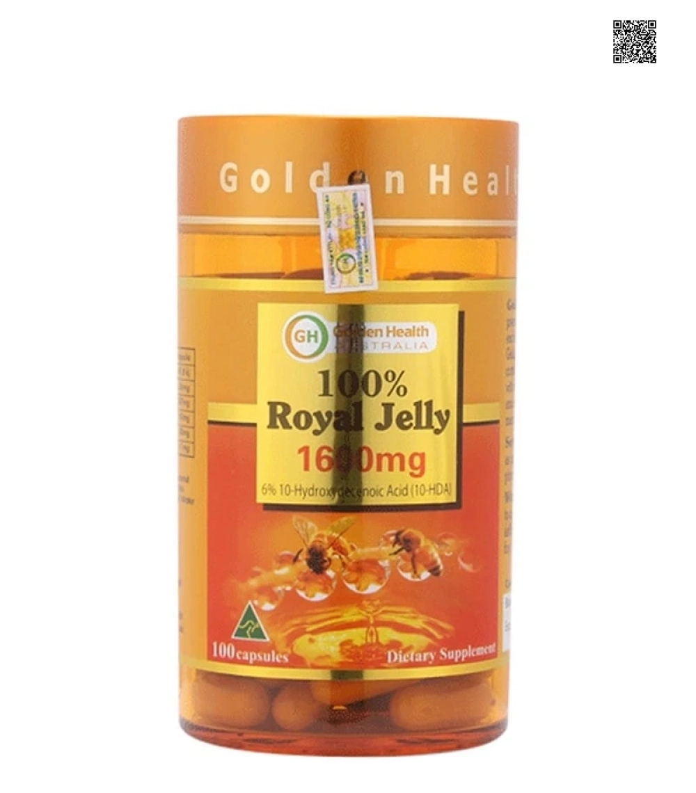 Sữa Ong Chúa Golden Health 1600mg 100 Viên