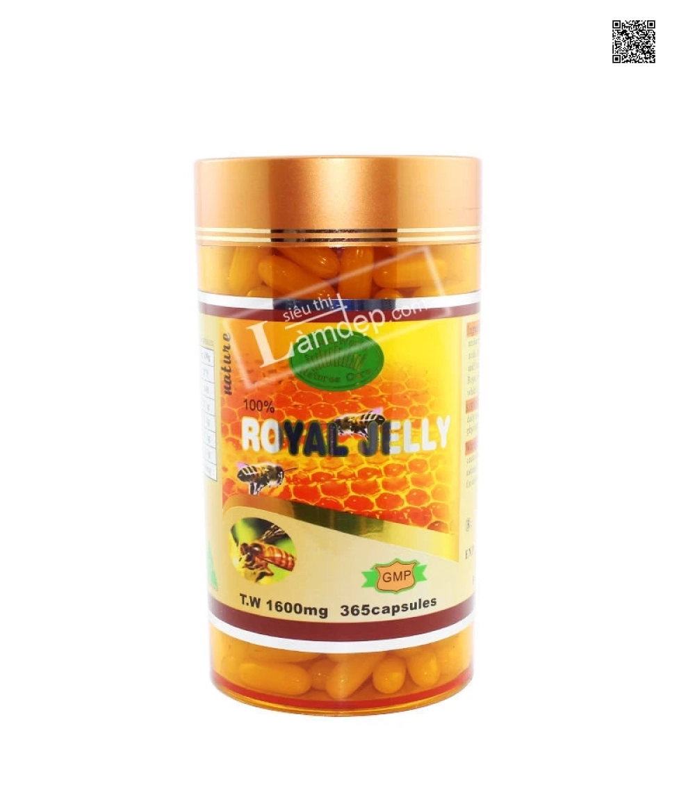 Sữa Ong Chúa Úc Nature Royal Jelly Costar (1600mg x 365 viên)
