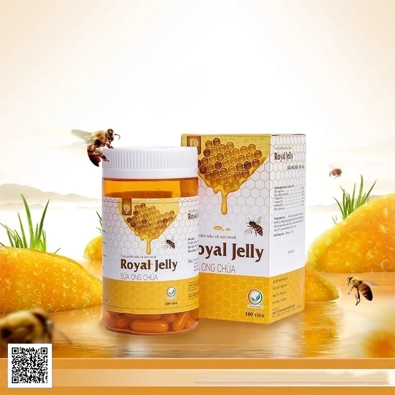 Viên Uống Sữa Ong Chúa Schon Royal Jelly 100 Viên