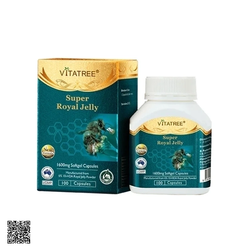 Vitatree Super Royal Jelly - Sữa Ong Chúa Từ Úc (100 viên)