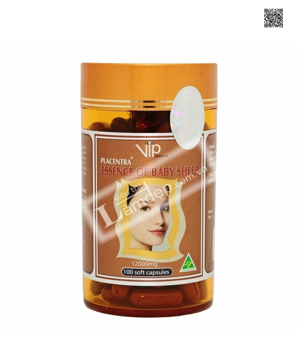 Nhau Thai Cừu Vip Úc (12000mg x 100 viên) Nhau Thai Cừu Vip Úc (12000mg x 100 viên)
