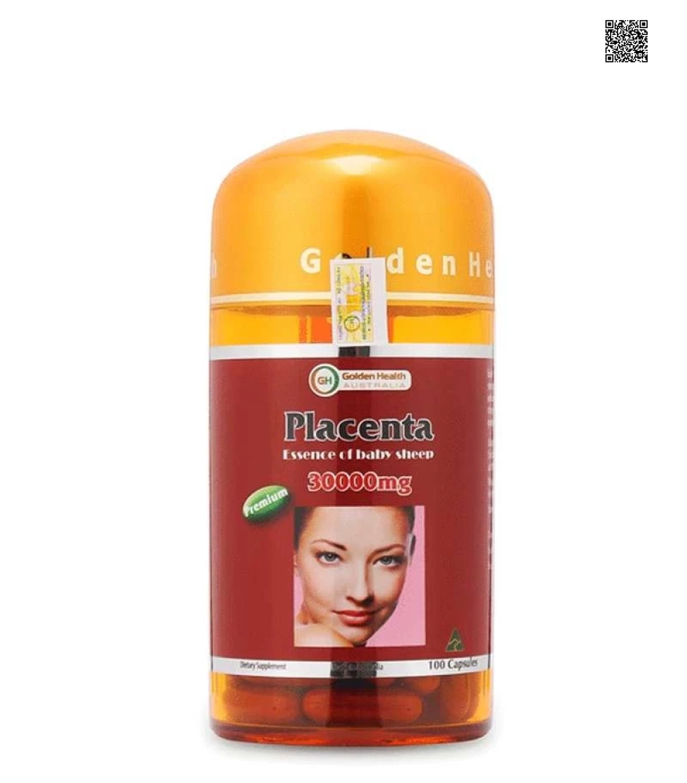 Nhau Thai Cừu GOLDEN HEALTH (30000mg x 100 Viên)