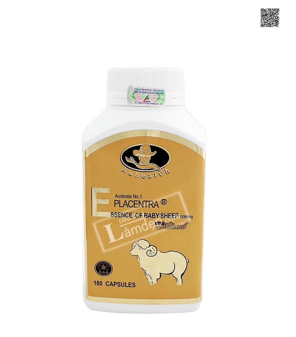 Nhau Thai Cừu Placentra Essence Of Baby Sheep Auhealth 12000mg