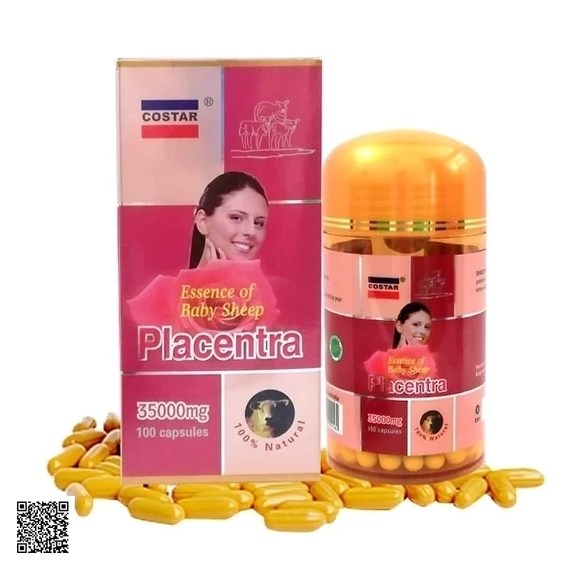 Costar Placentra 35000mg Nhau Thai Cừu Úc (100 Viên)