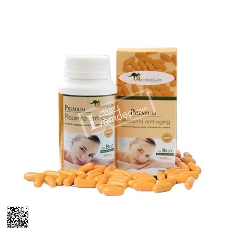 Nhau Thai Cừu Australian Care Premium ( 120 Viên x 5000mg)