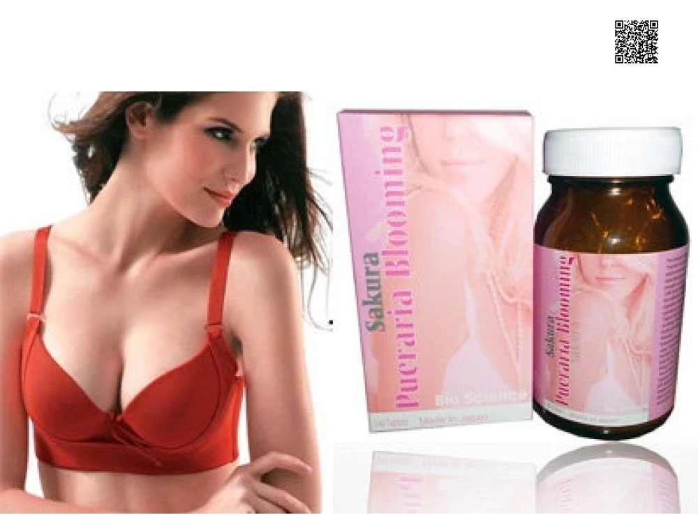 Viên Uống Nở Ngực Tự Nhiên Pueraria Blooming Sakura Viên Uống Nở Ngực Tự Nhiên Pueraria Blooming Sakura