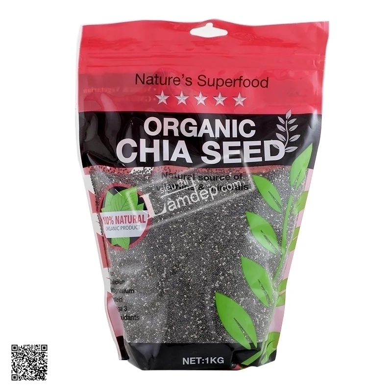 Hạt Chia Úc Organic Chia Seed Nature Superfood Dạng Túi 1kg