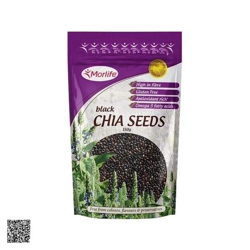 Hạt Chia Úc Morlife Black Chia Seeds Certified Organic 1kg