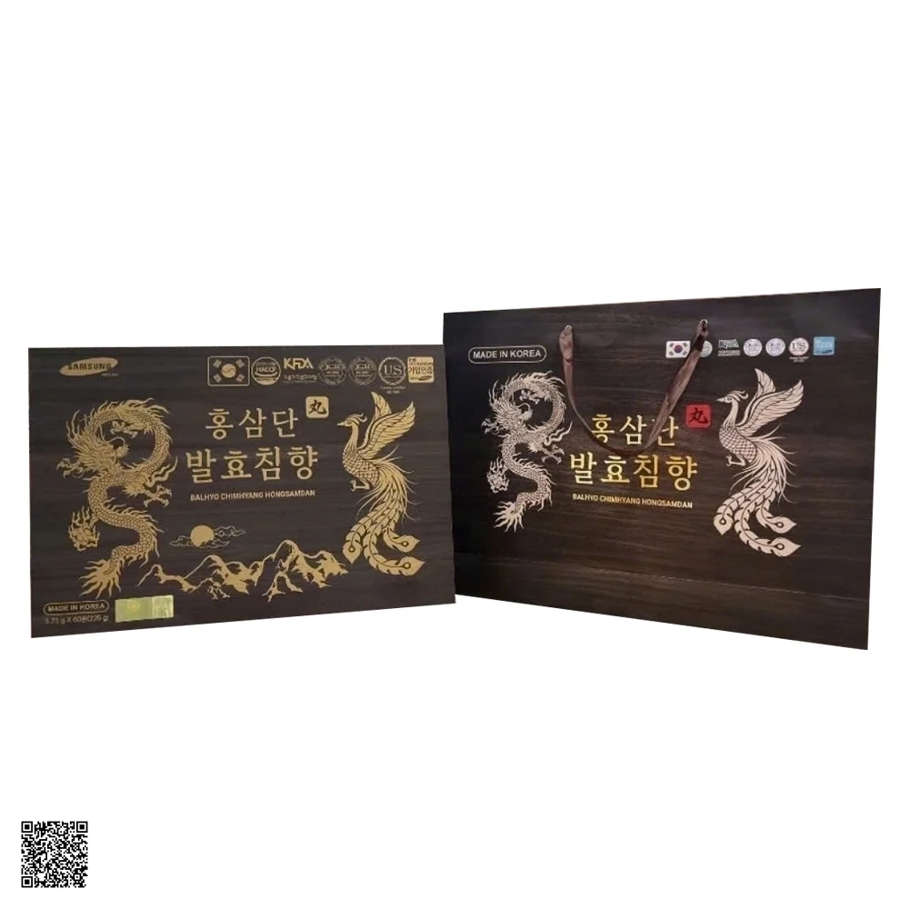 Hoạt Huyết Trầm Hương Balhyo Chimhyang Hongsamdan Hàn Quốc