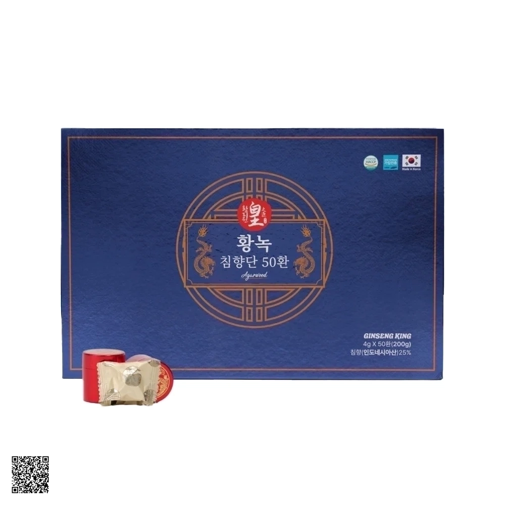 An Cung Hoạt Huyết Trầm Hương Hoàn Ginseng King Hàn Quốc 50 Viên