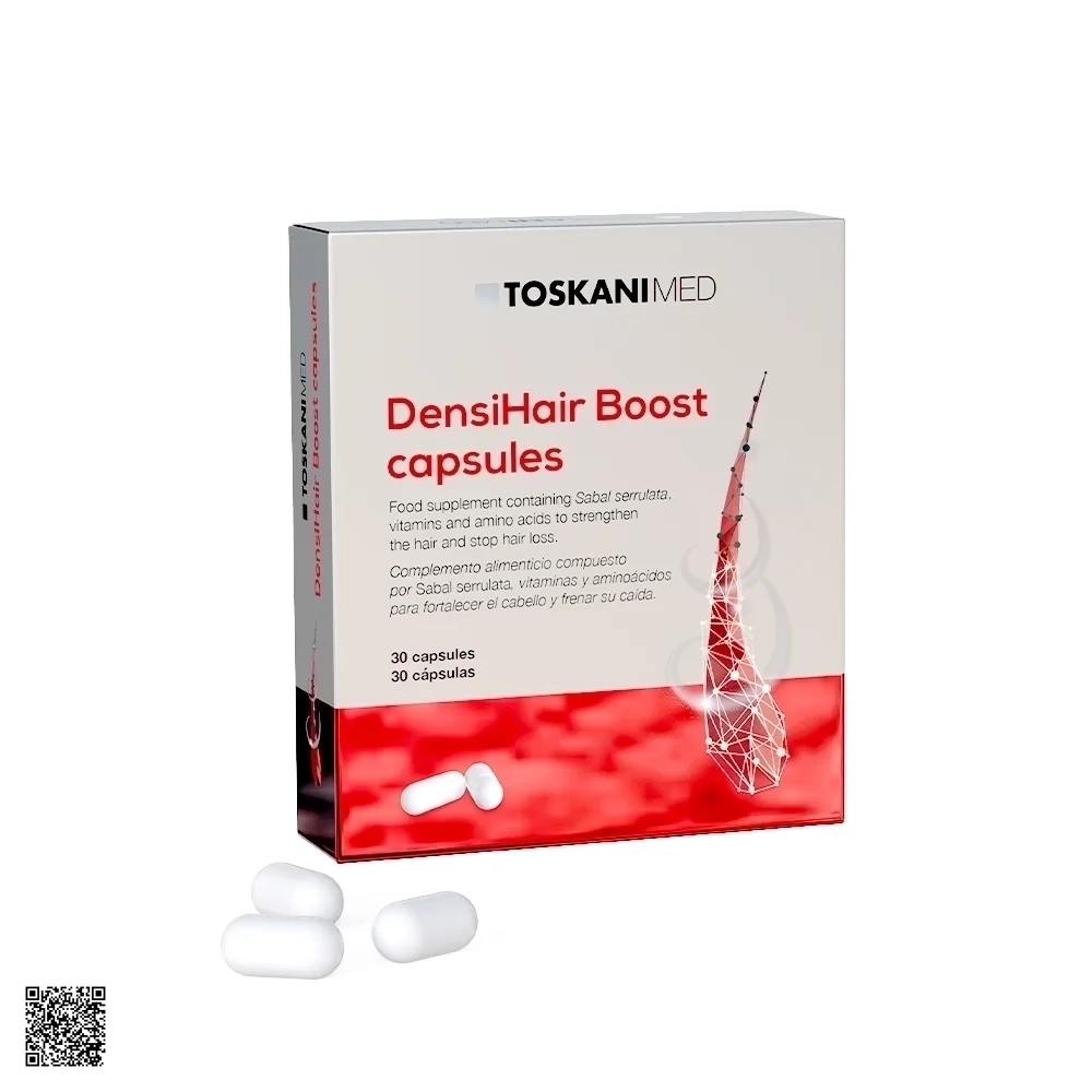 Toskani Densihair Boost Capsules Viên Uống Hỗ Trợ Giảm Rụng Tóc