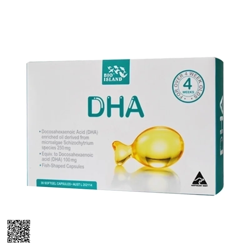 Viên Uống Bổ Sung DHA Bio Island Úc (Dành Cho Bé)