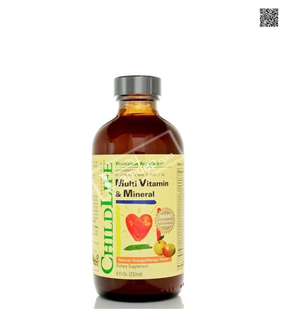 Vitamin Tổng Hợp Multivitamin Mineral Childlife Cho Trẻ Từ 6 - 12 Tháng Tuổi