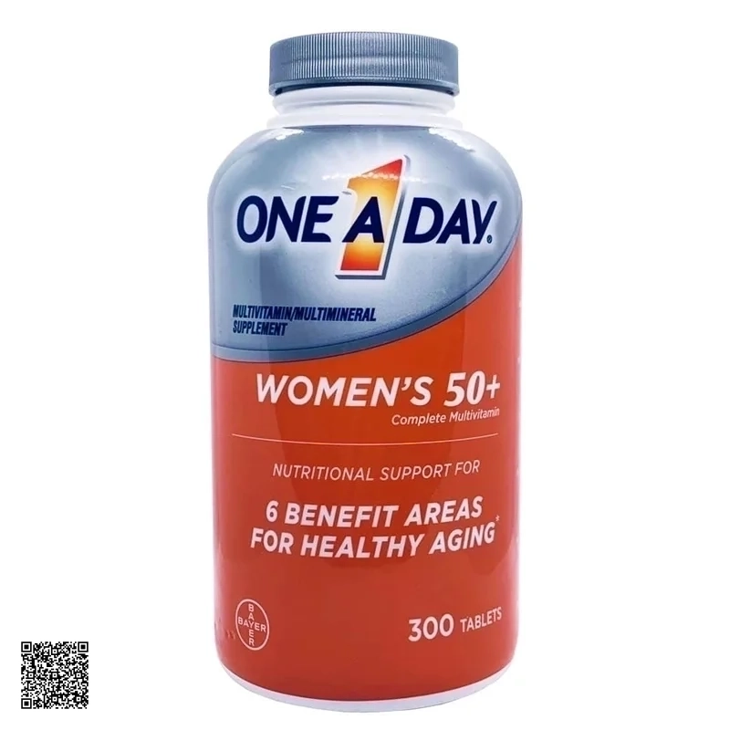 One A Day Women’s 50+ Complete Multivitamin - Vitamin Tổng Hợp Cho Nữ Trên 50 Tuổi