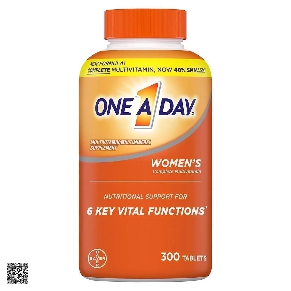 One A Day Women’s Complete Multivitamin - Viên Bổ Sung Vitamin Toàn Diện Cho Nữ