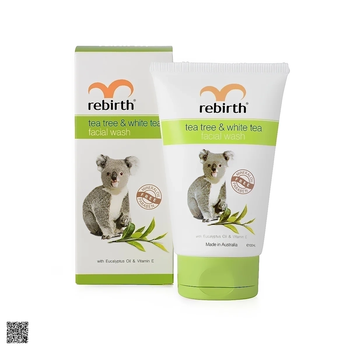 Sữa Rửa Mặt Dành Cho Da Nhờn Rebirth Tea Tree & White Tea Facial Wash