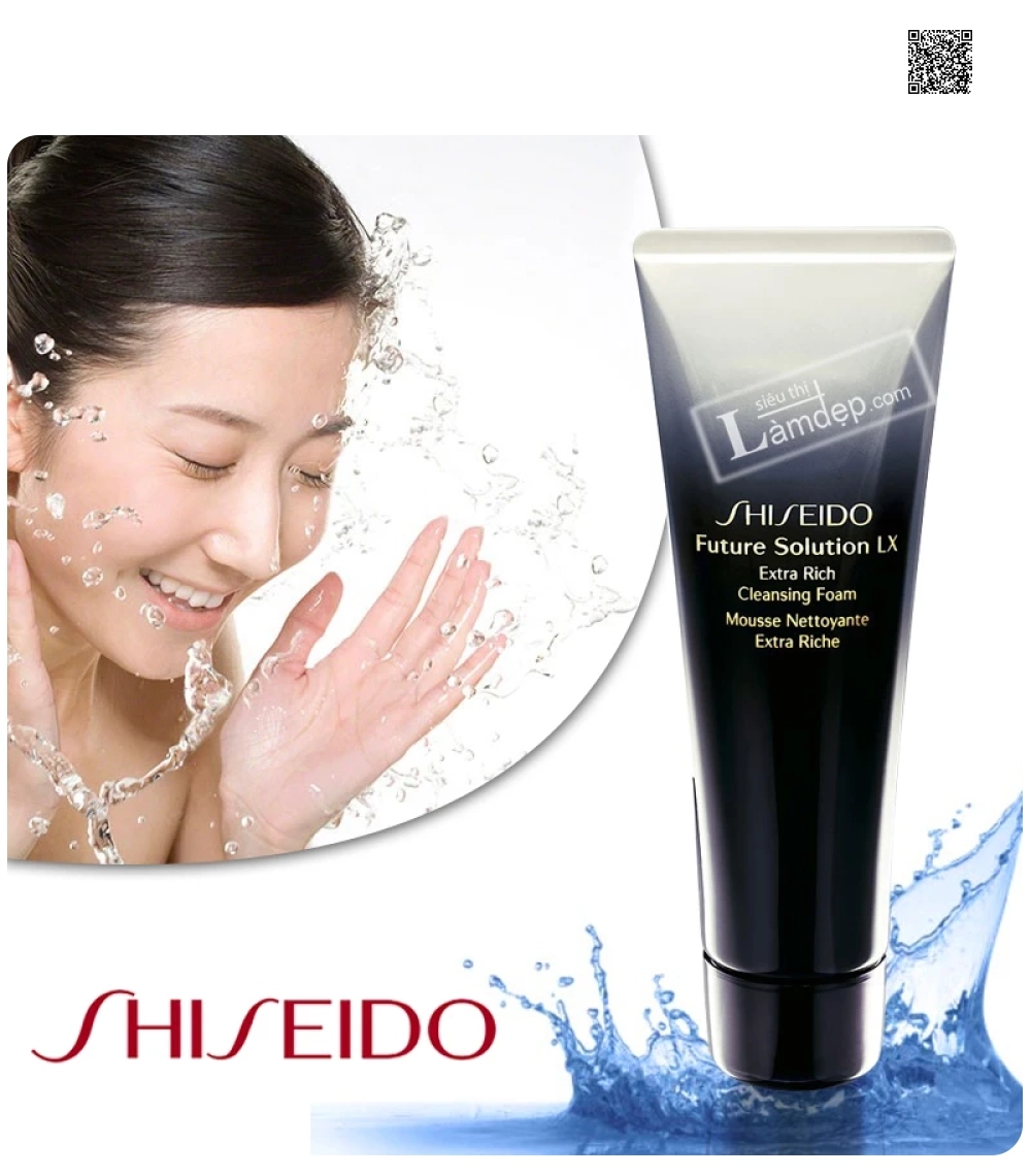 Sữa Rửa Mặt Shiseido Future Solution LX Extra Rich Cleansing Foam