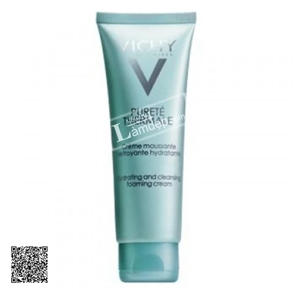 Sữa Rửa Mặt Tạo Bọt Dạng Kem Vichy Purete Thermale Hydrating And Cleansing Foaming Cream 125ml