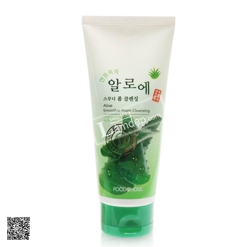 Sữa Rửa Mặt Lô Hội Foodaholic Aloe Smoothie Foam Cleansing