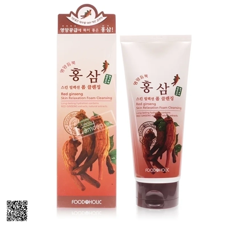 Sữa Rửa Mặt Hồng Sâm Foodaholic