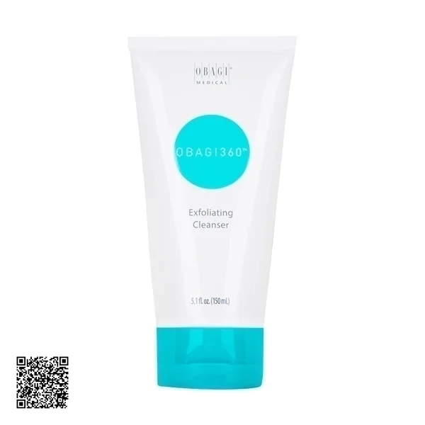 Sữa Rửa Mặt Thu Nhỏ Lỗ Chân Lông Obagi 360 Exfoliating Cleanser