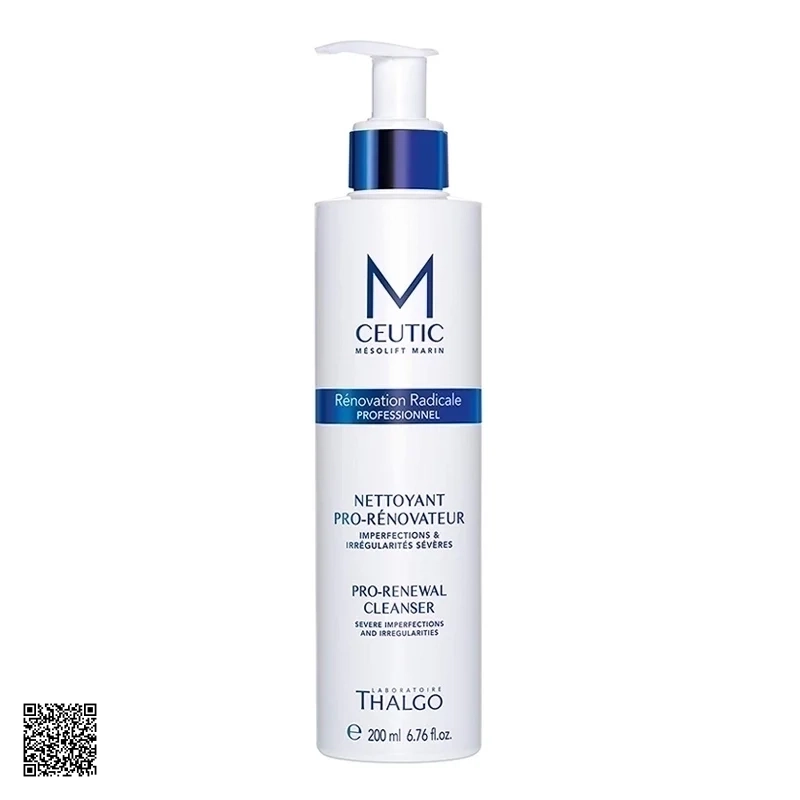 Bọt Rửa Mặt Và Làm Sạch Tế Bào Chết Thalgo Mceutic Pro Renewal Cleanser