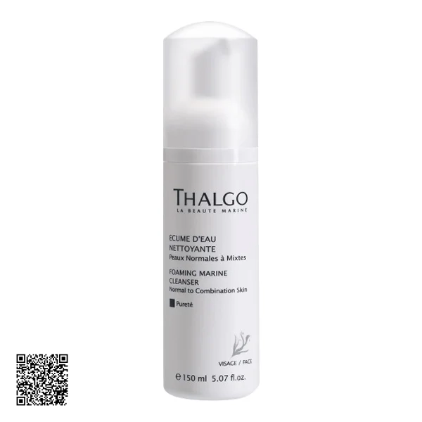 Sữa Rửa Mặt Và Tẩy Trang Tạo Bọt Thalgo Foaming Marine Cleanser