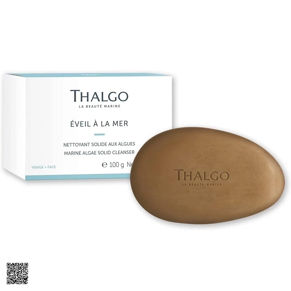 Thalgo Marine Algae Cleansing Bar - Xà Phòng Tảo Biển Làm Sạch Da Giảm Mụn