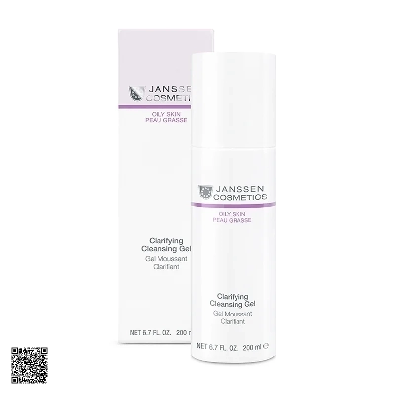 Gel Rửa Mặt Cho Da Dầu Janssen Oily Skin Clarifying Cleansing Gel