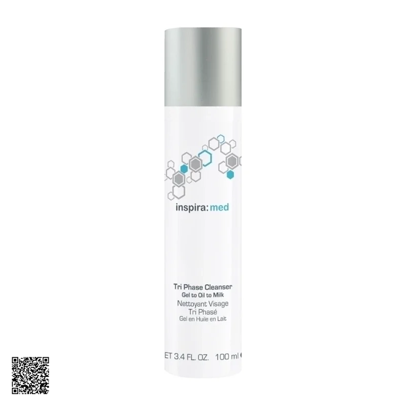 Sữa Rửa Mặt 3 Tác Động Inspira Tri Phase Cleanser Gel To Oil To Milk