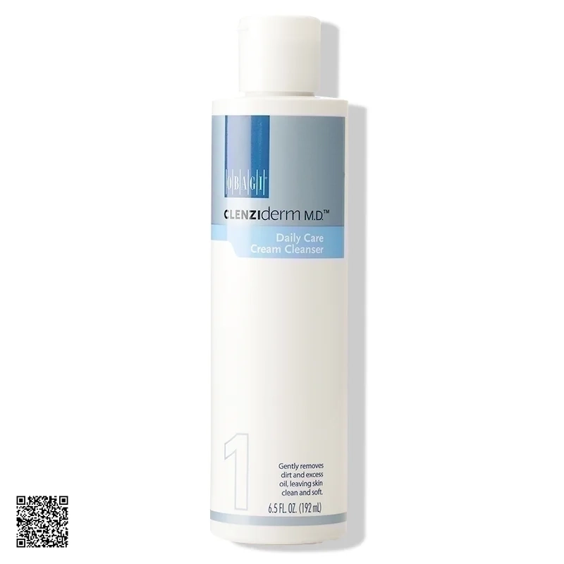 Sữa Rửa Mặt Trị Mụn Cho Da Khô Obagi Clenziderm MD Daily Care Cream Cleanser