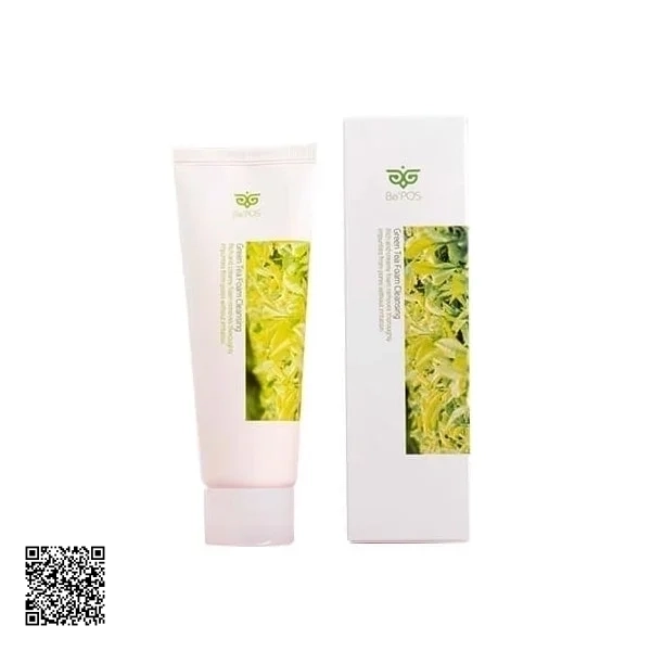 Sữa Rửa Mặt Kháng Khuẩn BePOS Green Tea Foam Cleansing Hàn Quốc