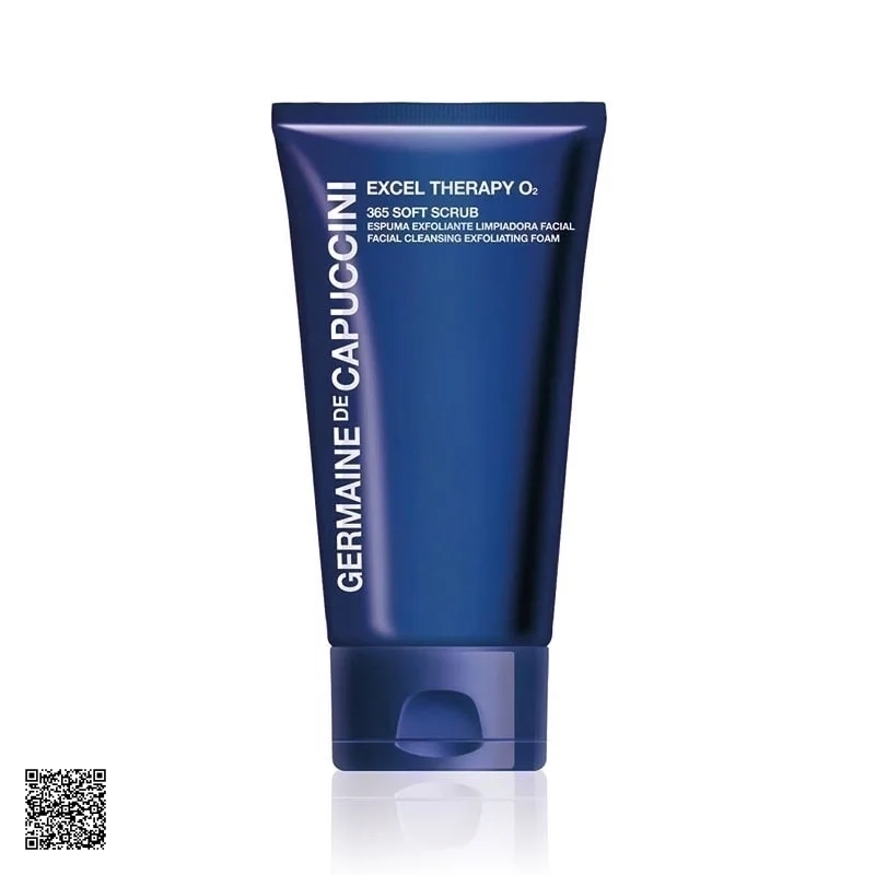 Excel Therapy O2 365 Soft Scrub Germaine De Capuccini - Sữa Rửa Mặt Tẩy Tế Bào Chết