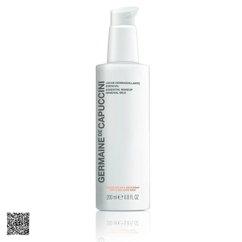 Essential Makeup Removal Milk Germaine De Capuccini - Sữa Rửa Mặt Dành Cho Da Khô Lão Hóa