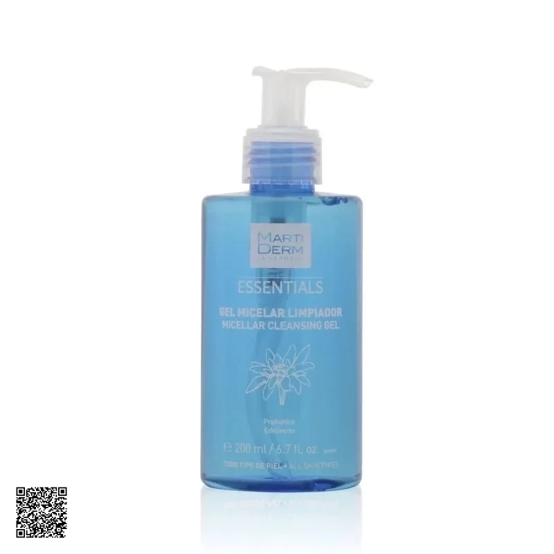 MartiDerm Essentials Micellar Cleansing Gel - Gel Rửa Mặt Dưỡng Ẩm