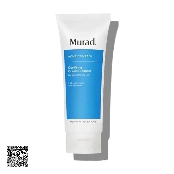 Kem Rửa Mặt Cho Da Mụn Lão Hóa Murad Acne Control Clarifying Cream Cleanser