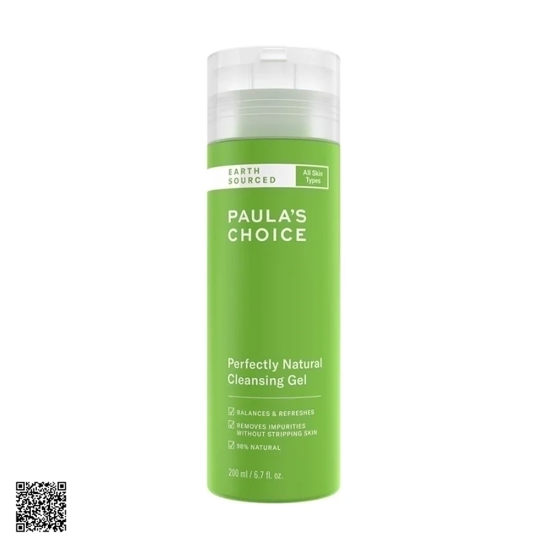 Gel Rửa Mặt Paula’s Choice Earth Sourced Perfectly Natural Cleansing Gel