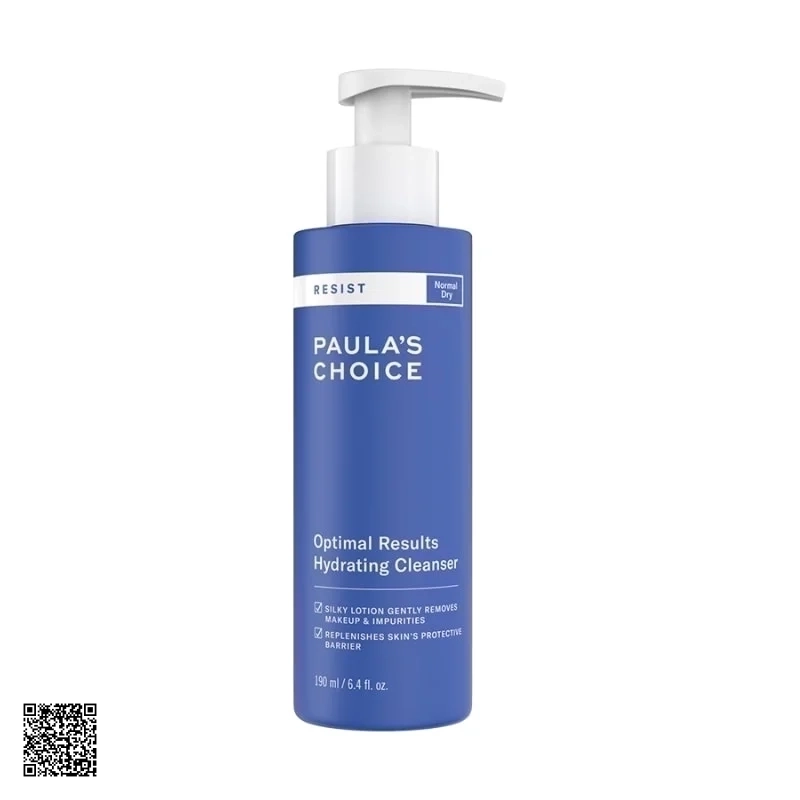 Sữa Rửa Mặt Dưỡng Ẩm Paula’s Choice Resist Optimal Results Hydrating Cleanser