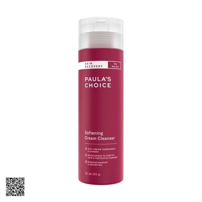 Sữa Rửa Mặt Phục Hồi Da Paula’s Choice Skin Recovery Softening Cream Cleanser