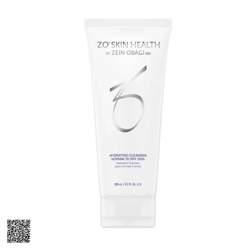 ZO Skin Health Hydrating Cleanser - Sữa Rửa Mặt Cho Da Khô, Da Nhạy Cảm