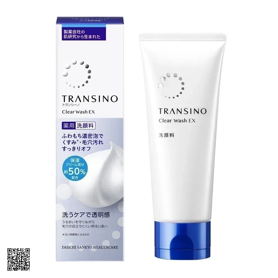 Transino Clear Wash EX - Sữa Rửa Mặt Cao Cấp Từ Nhật Bản