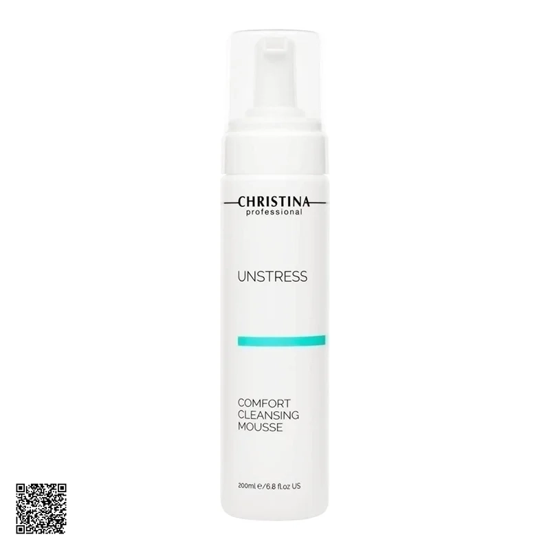 Christina Unstress Comfort Cleansing Mousse - Sữa Rửa Mặt Sạch Sâu