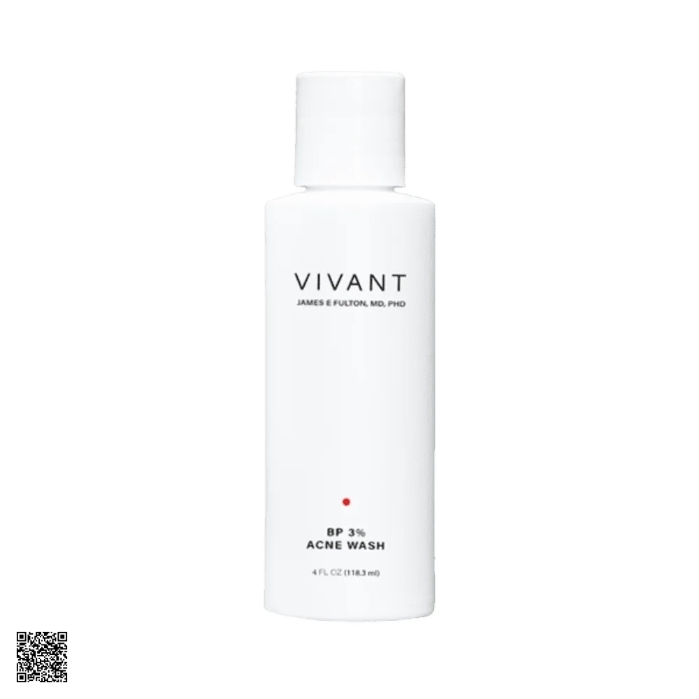 Vivant BP 3% Acne Wash - Sữa Rửa Mặt Làm Sạch Da Mụn
