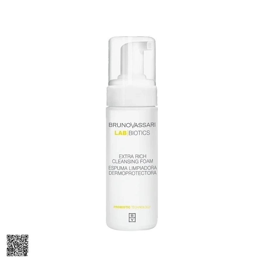Bruno Vassari Lab Biotics Extra Rich Cleansing Foam - Sữa Rửa Mặt