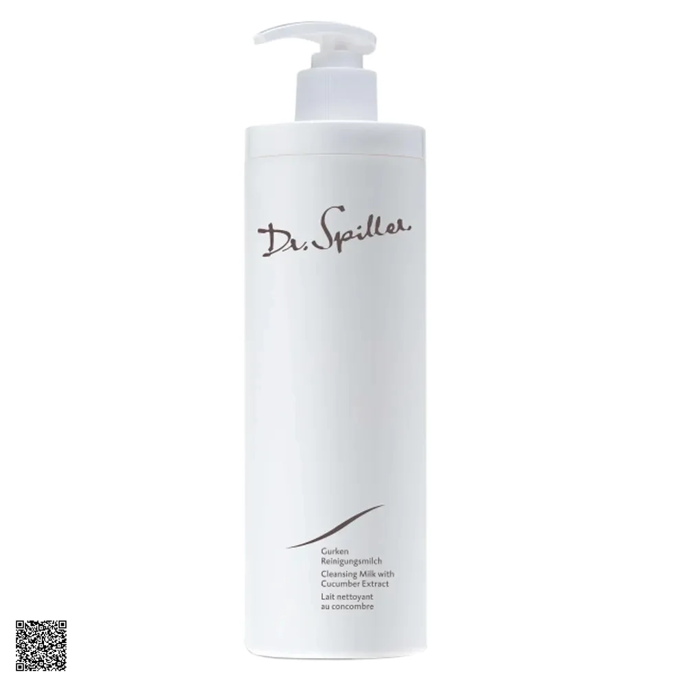 Dr.Spiller Cleansing Milk With Cucumber Extract - Sữa Rửa Mặt Dưa Leo Cho Da Hỗn Hợp (1000ml)