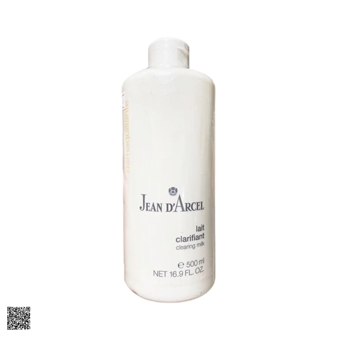 Sữa Rửa Mặt Cho Da Dầu Da Mụn Jean D'Arcel Demaquillante Clearing Milk 500ml